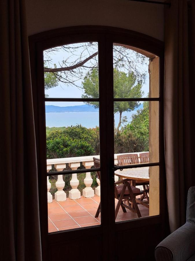 Bastide Presqu Ile De Giens Superbe Vue Piscine Villa Hyères