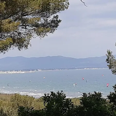 Bastide Presqu Ile De Giens Superbe Vue Mer Piscine Hyeres Exterior photo