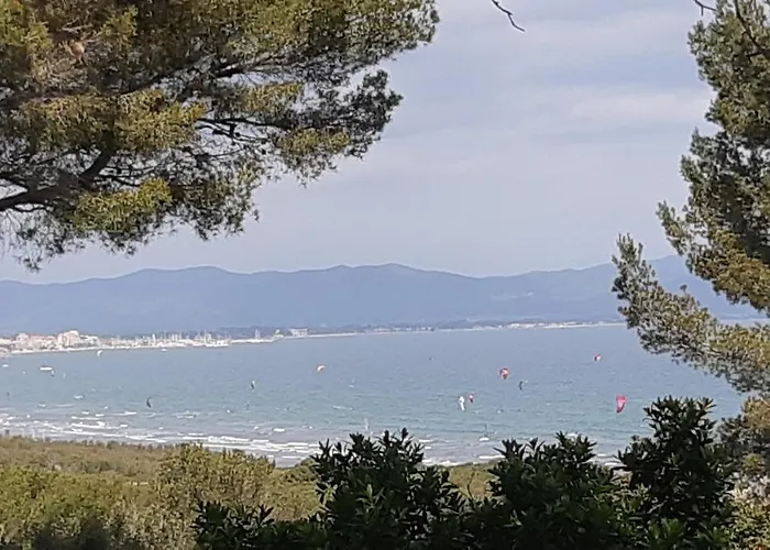 Bastide Presqu Ile De Giens Superbe Vue Mer Piscine