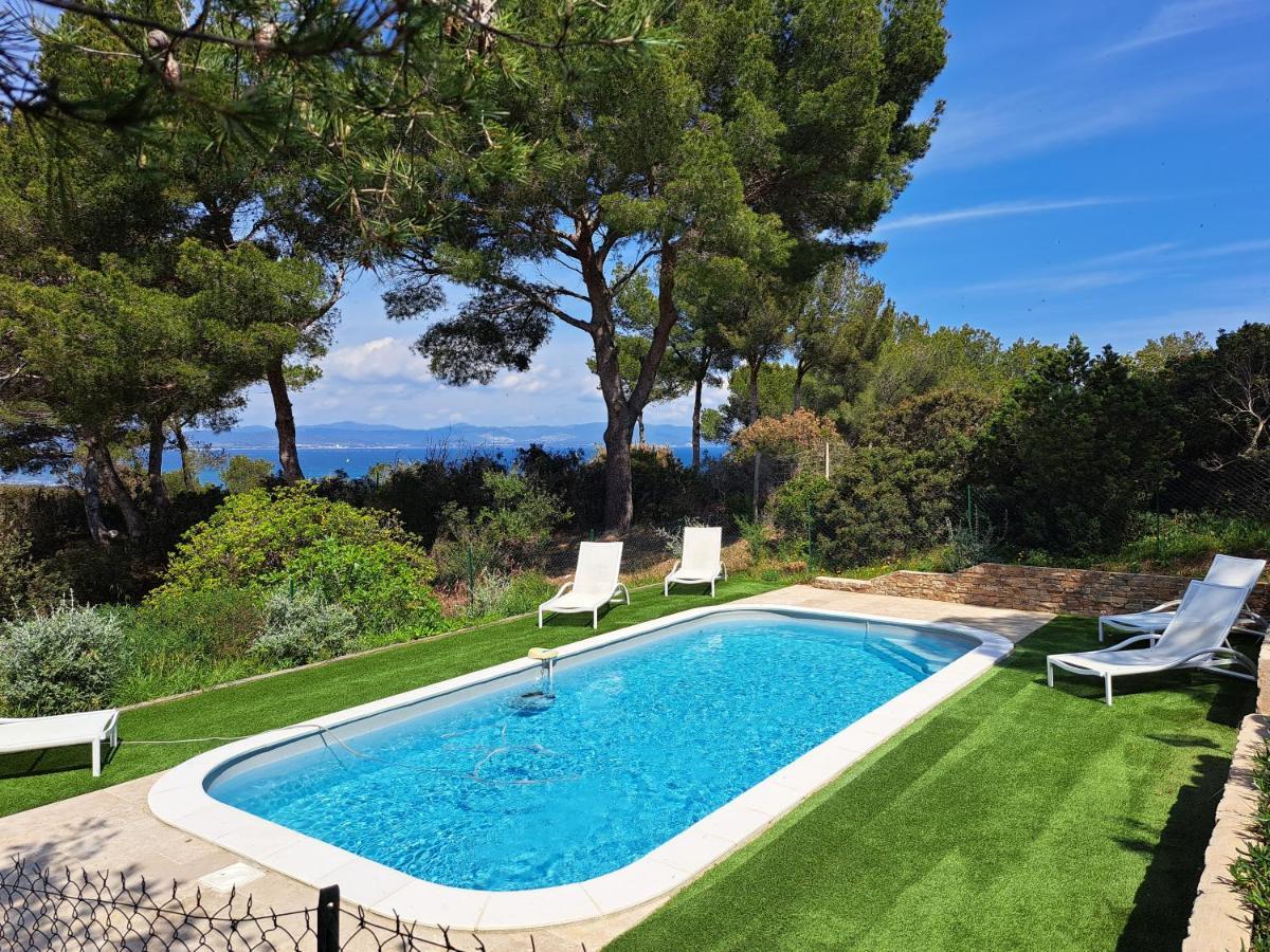Bastide Presqu Ile De Giens Superbe Vue Piscine Hyeres