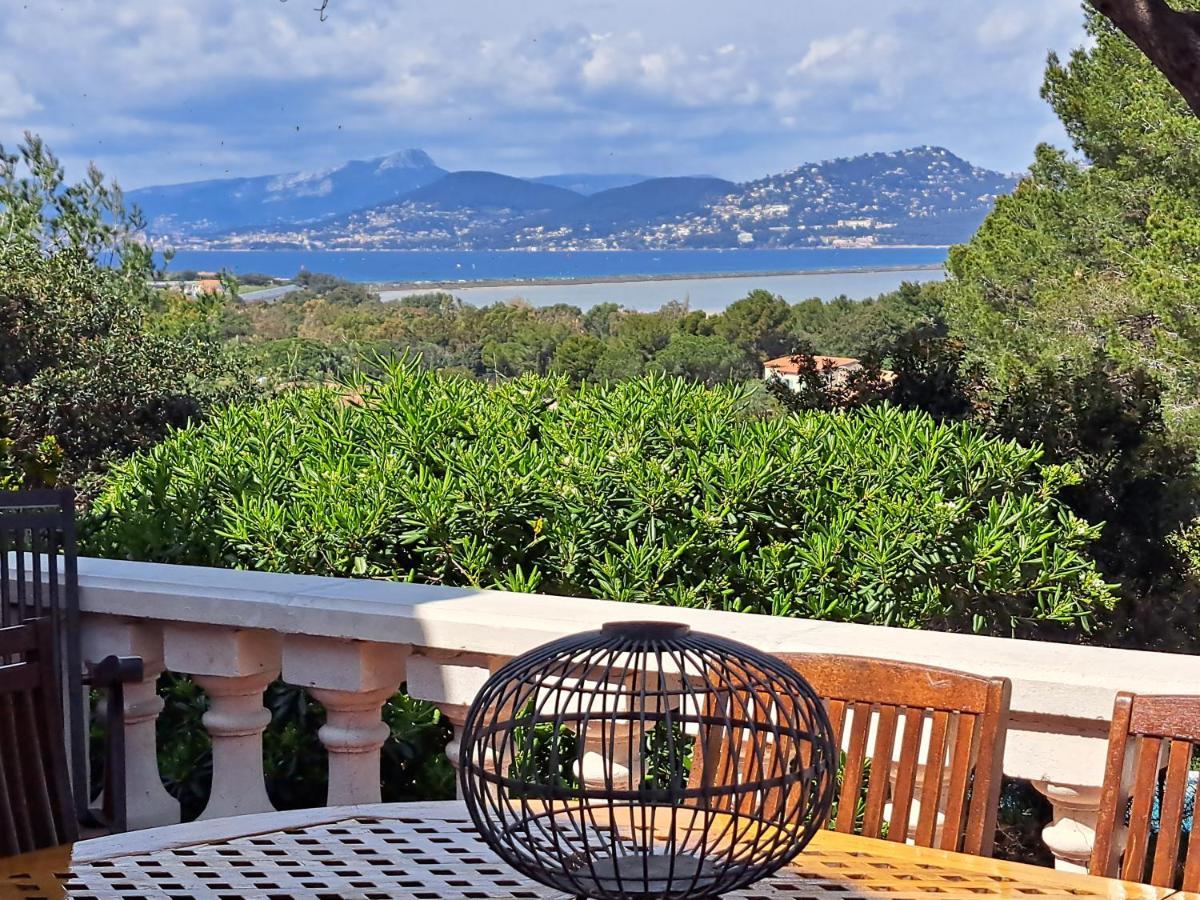 Bastide Presqu Ile De Giens Superbe Vue Piscine * Hyeres